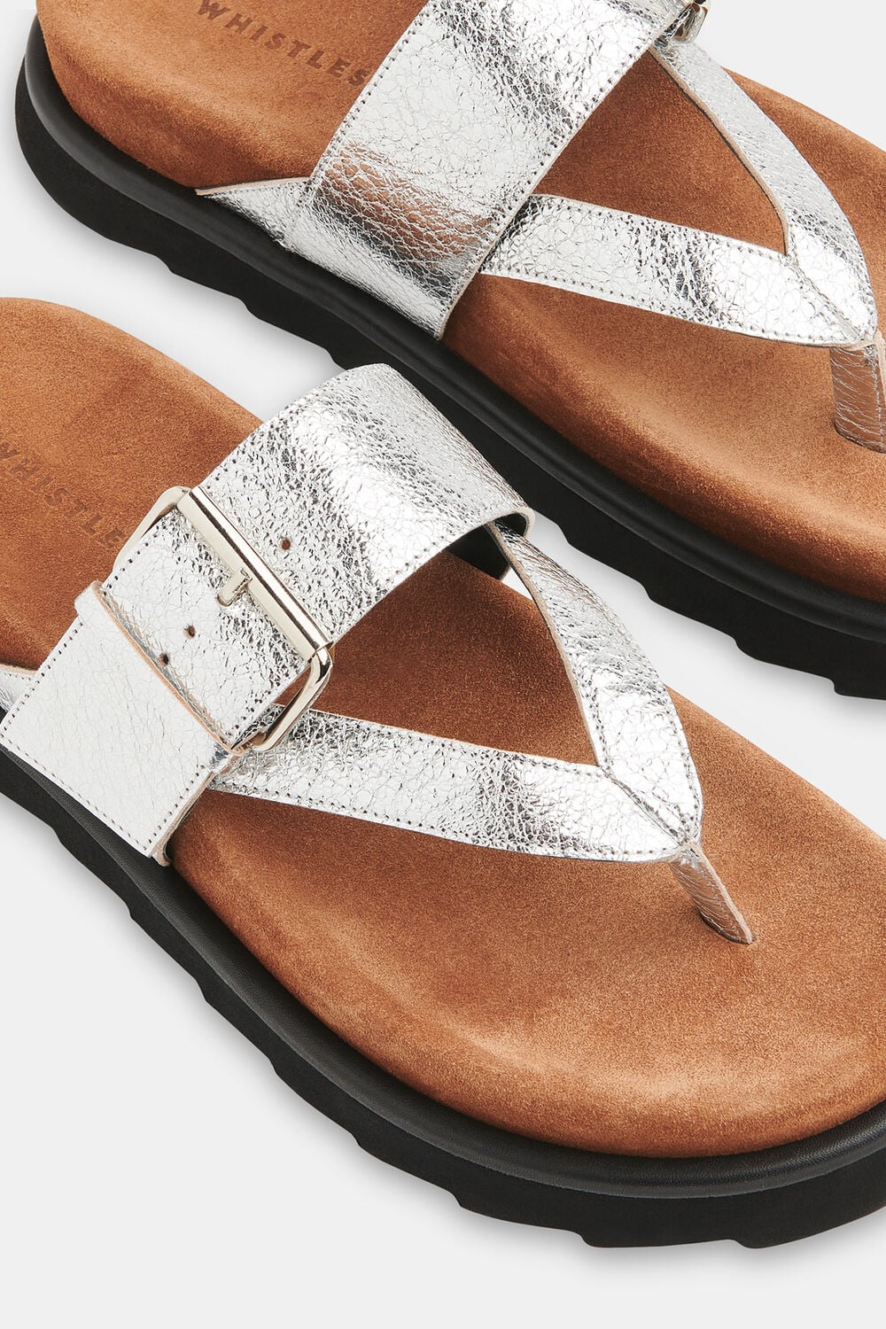 Sutton Toe Post Buckle Sandal
