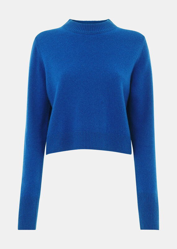 Wool Cropped Sweater