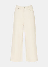 Wide Leg Cropped Jean