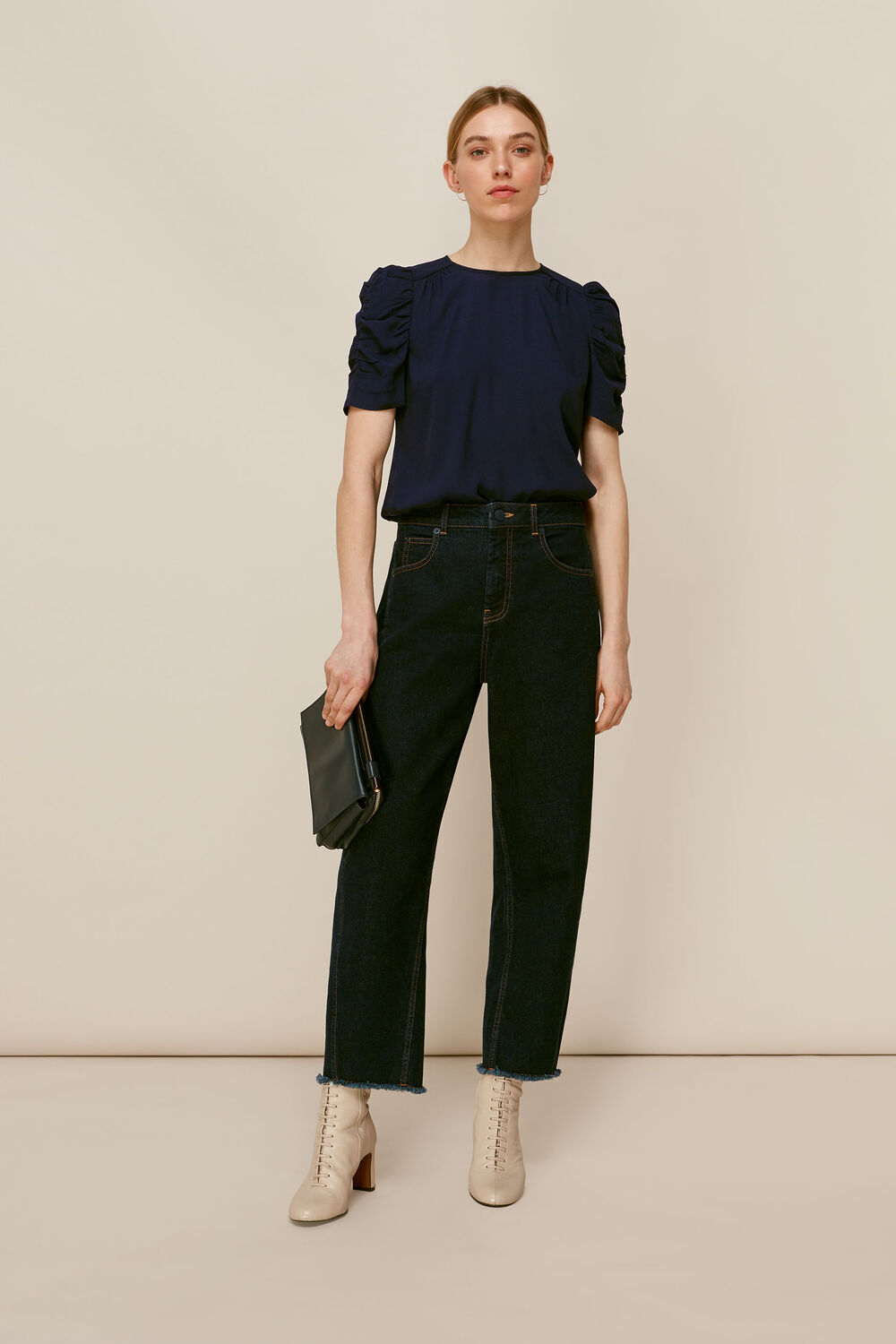 Nelly Shell Top Navy
