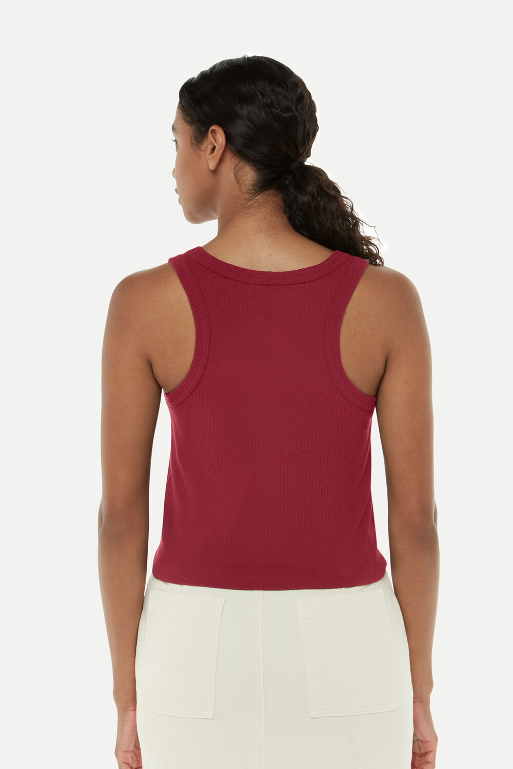 Crop Rib Vest