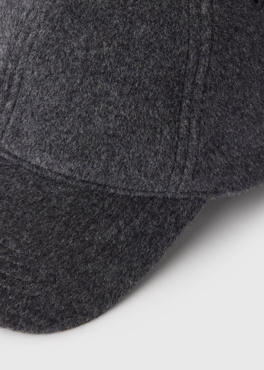 Grey Wool Cap