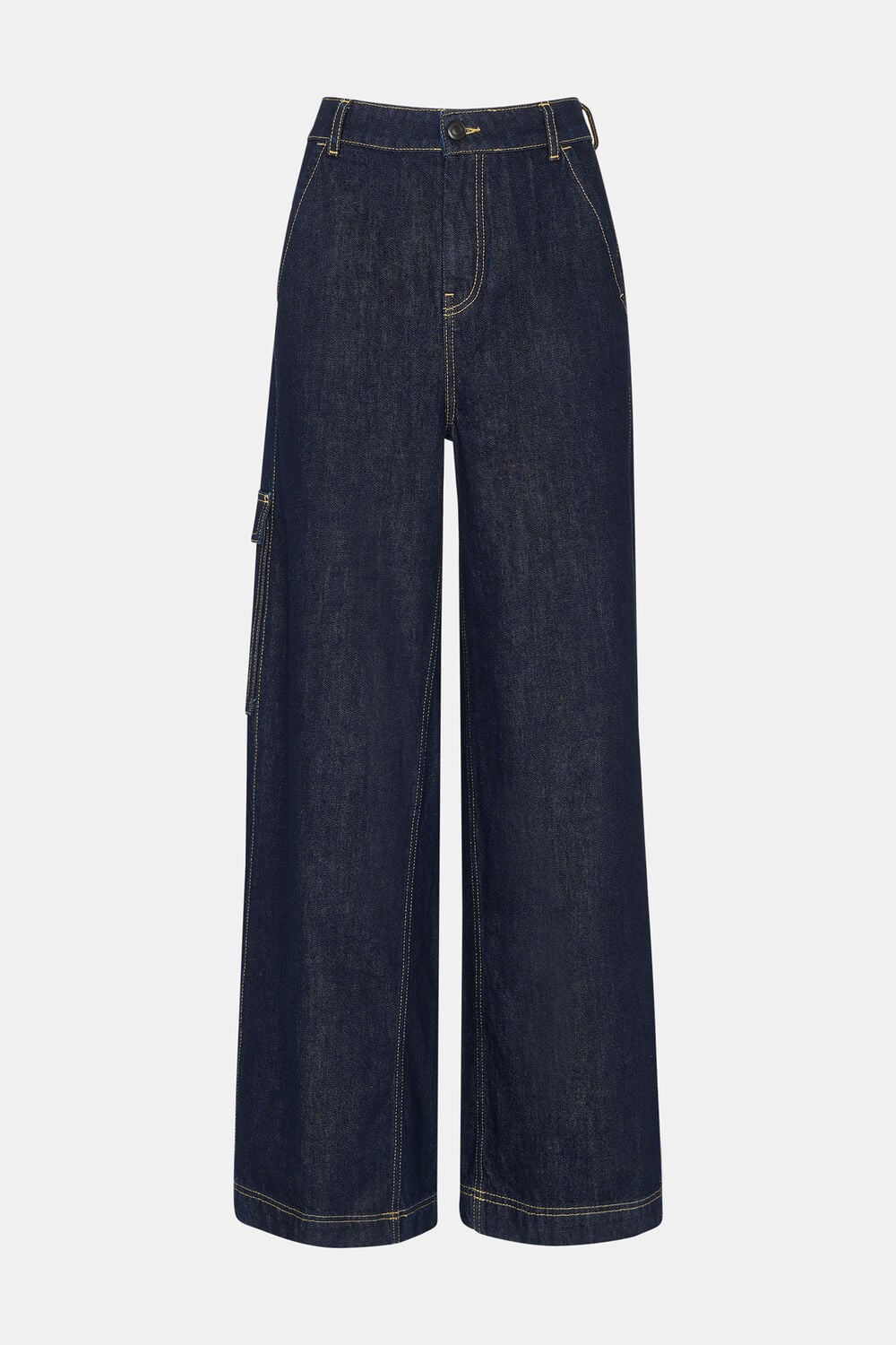 Wide Leg Cargo Jean