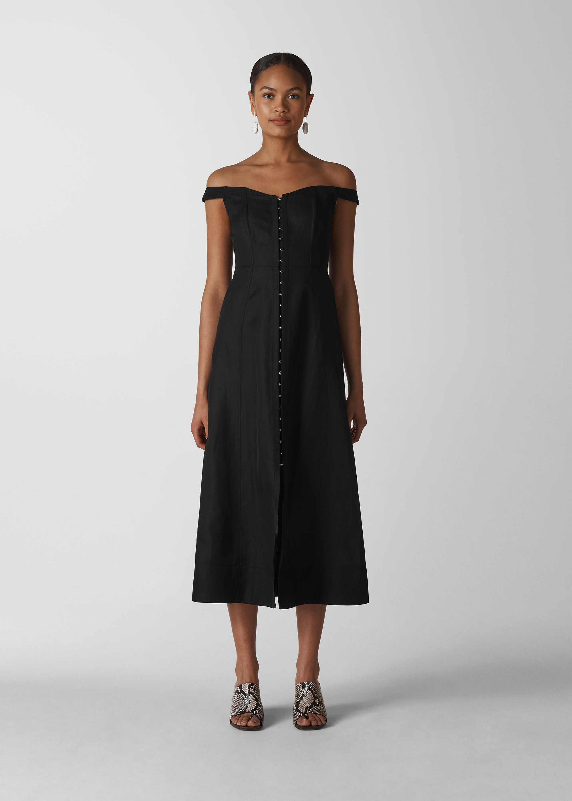 Arian Corset Bardot Dress