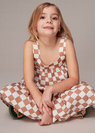 Avery Checkerboard Sundress