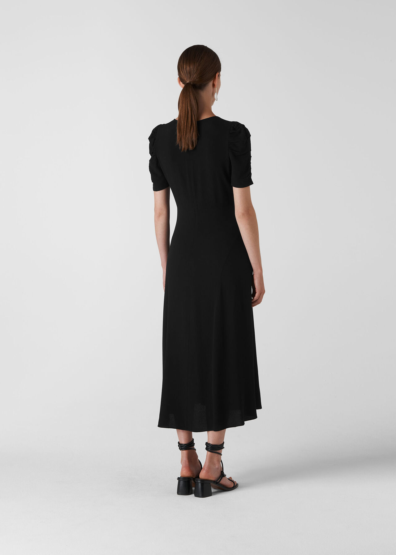 Jolanta Midi Dress Black