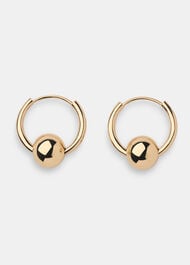 Sphere Hoop Earring