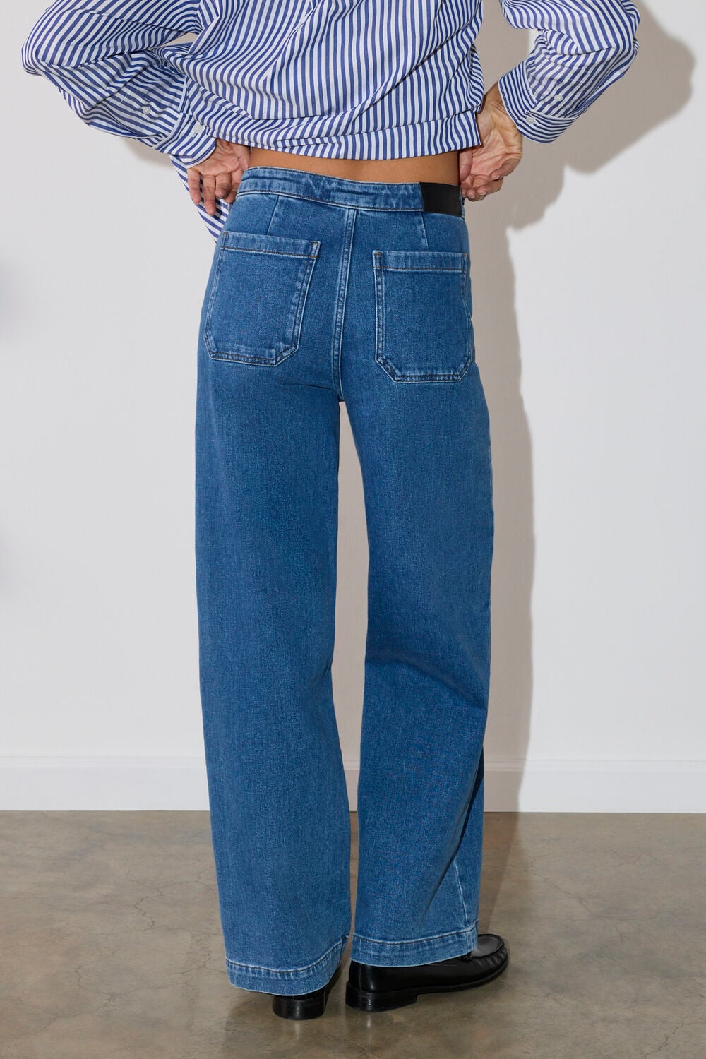Denim Stretch Full Length Jean