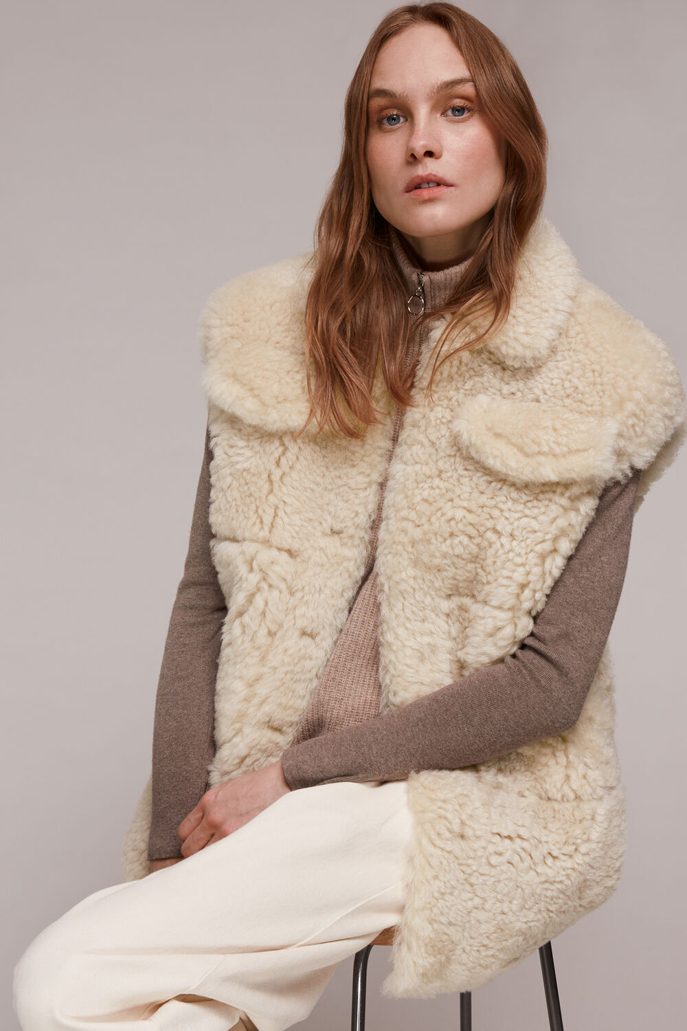 Iris Shearling Gilet