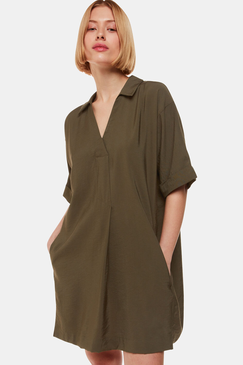Khaki Melanie Dress