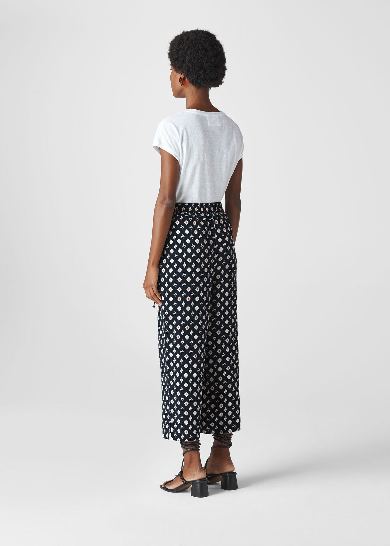 Ikat Printed Trouser Multicolour