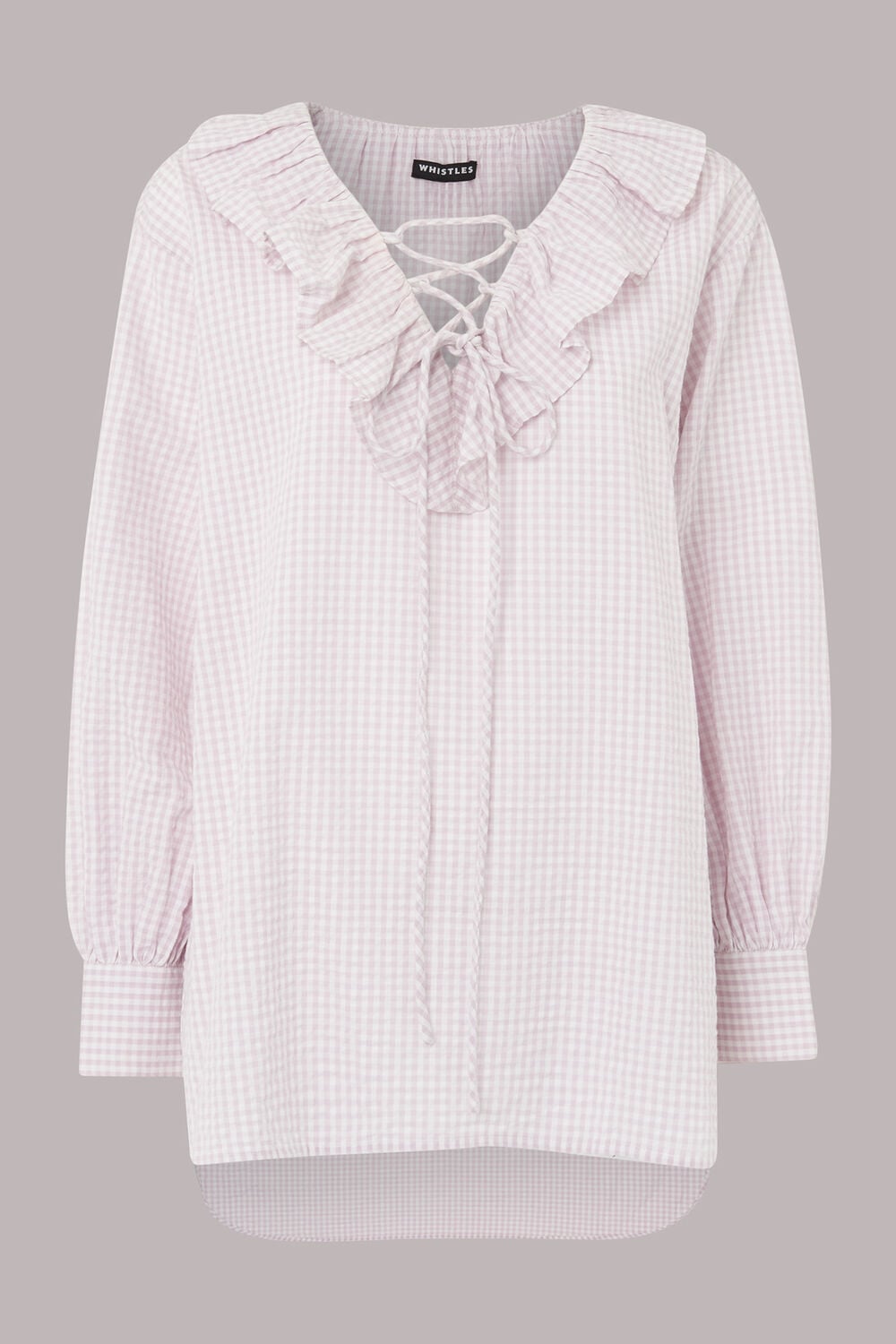 Francesca Check Blouse