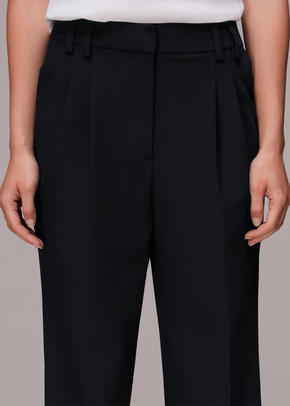 Cara Dropped Waist Trouser