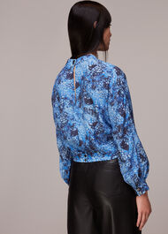 Snow Flurry Silk Top
