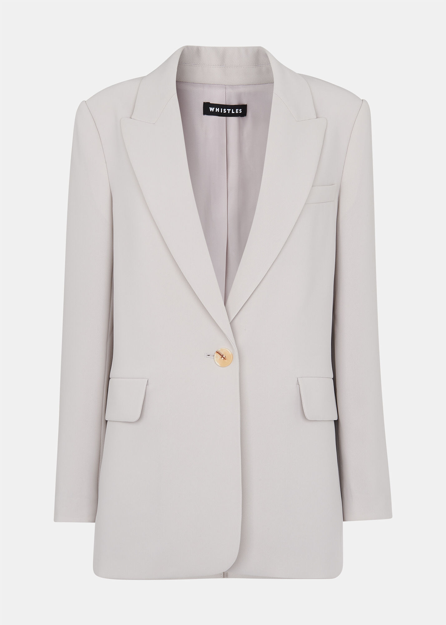 White boyfriend blazer on sale