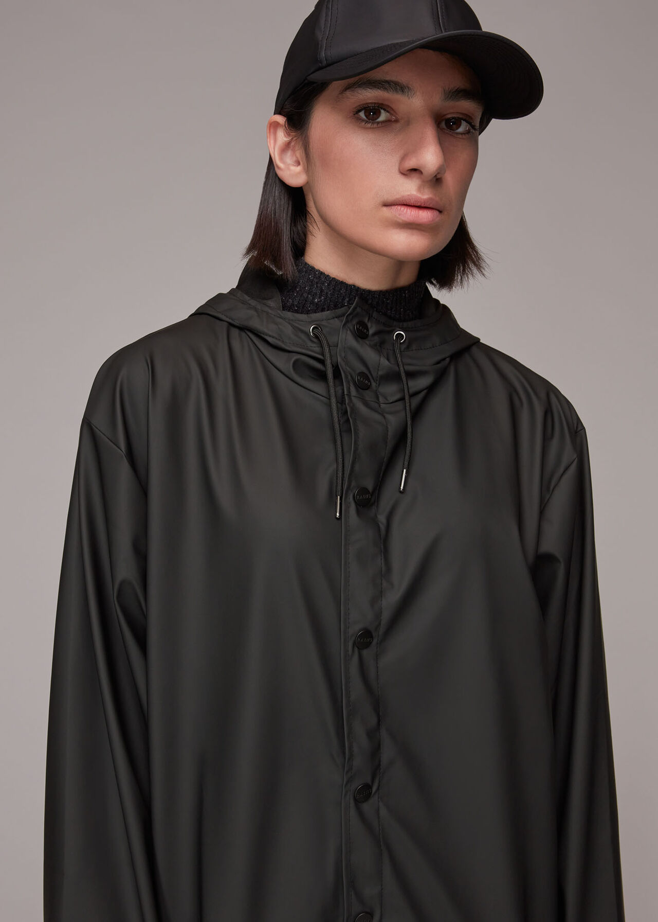 Rains Long Hooded Jacket