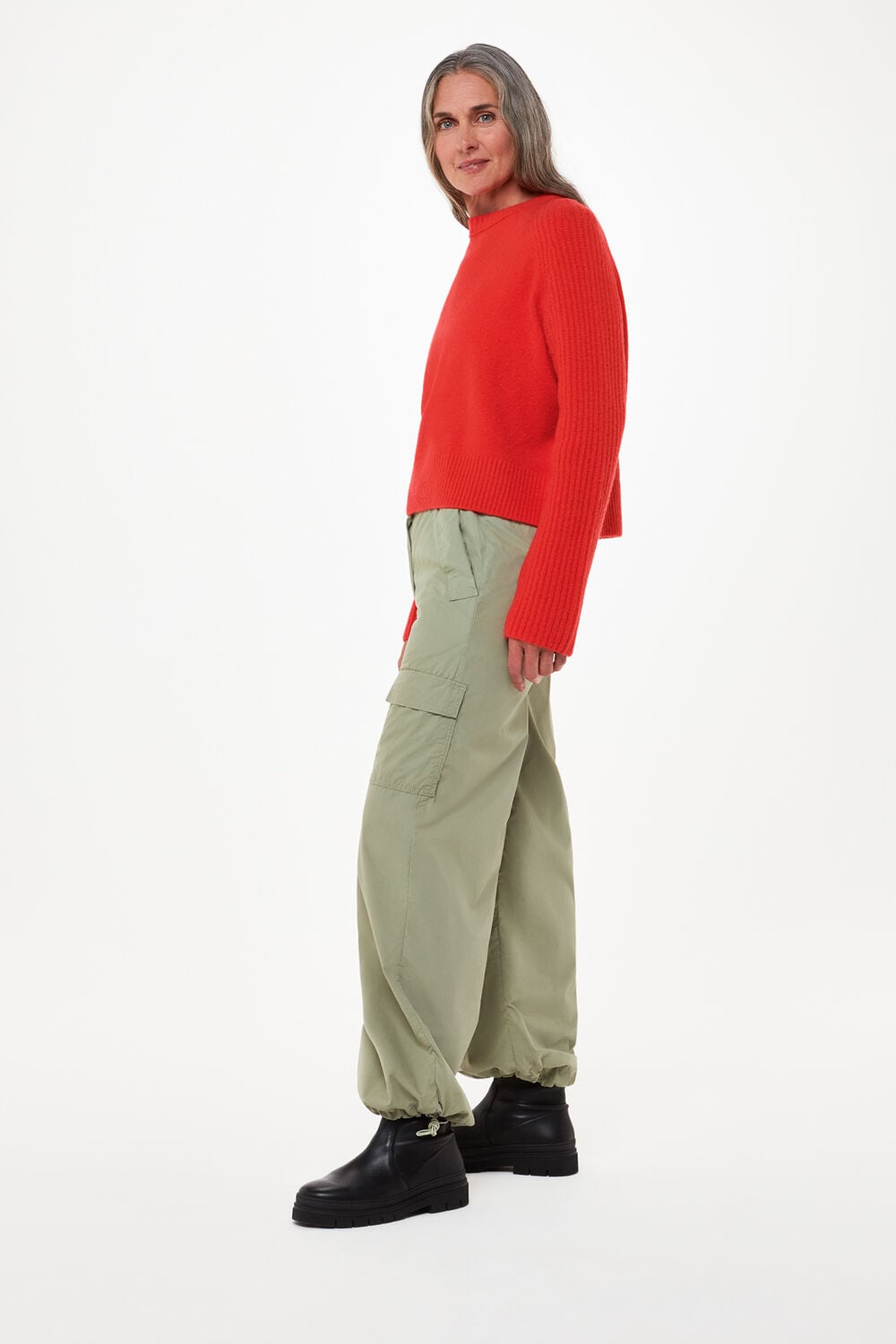 Anna Wool Mix Crew Knit