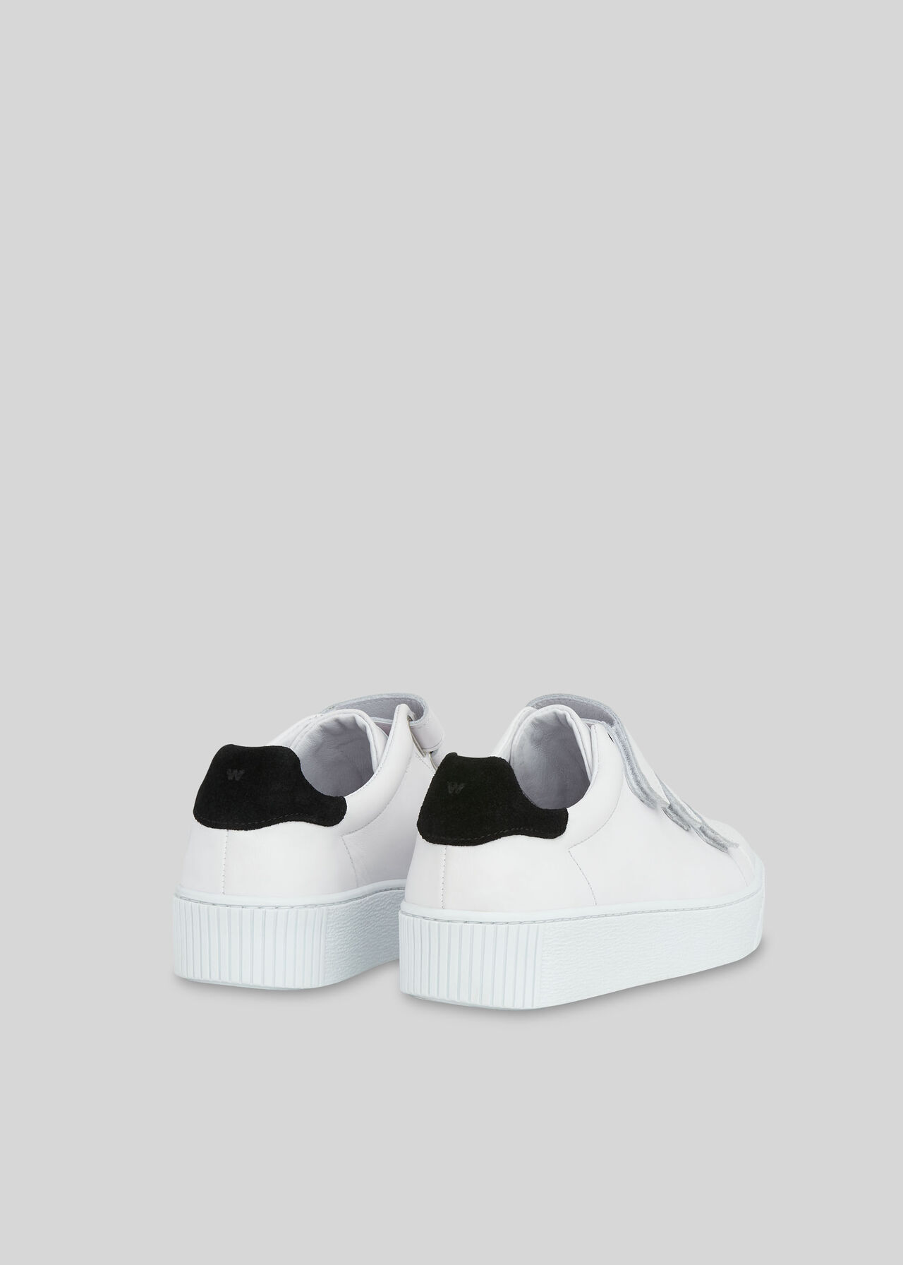 Flax Velcro Trainer White