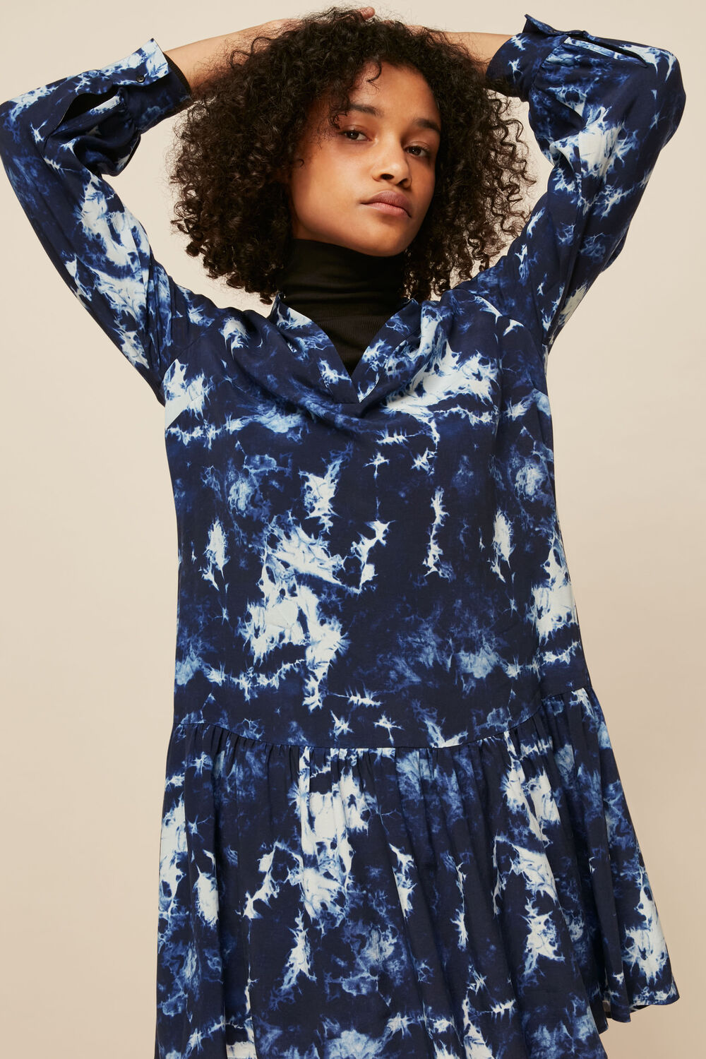 Tie Dye Smock Dress