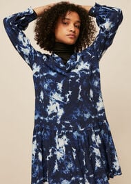 Tie Dye Smock Dress