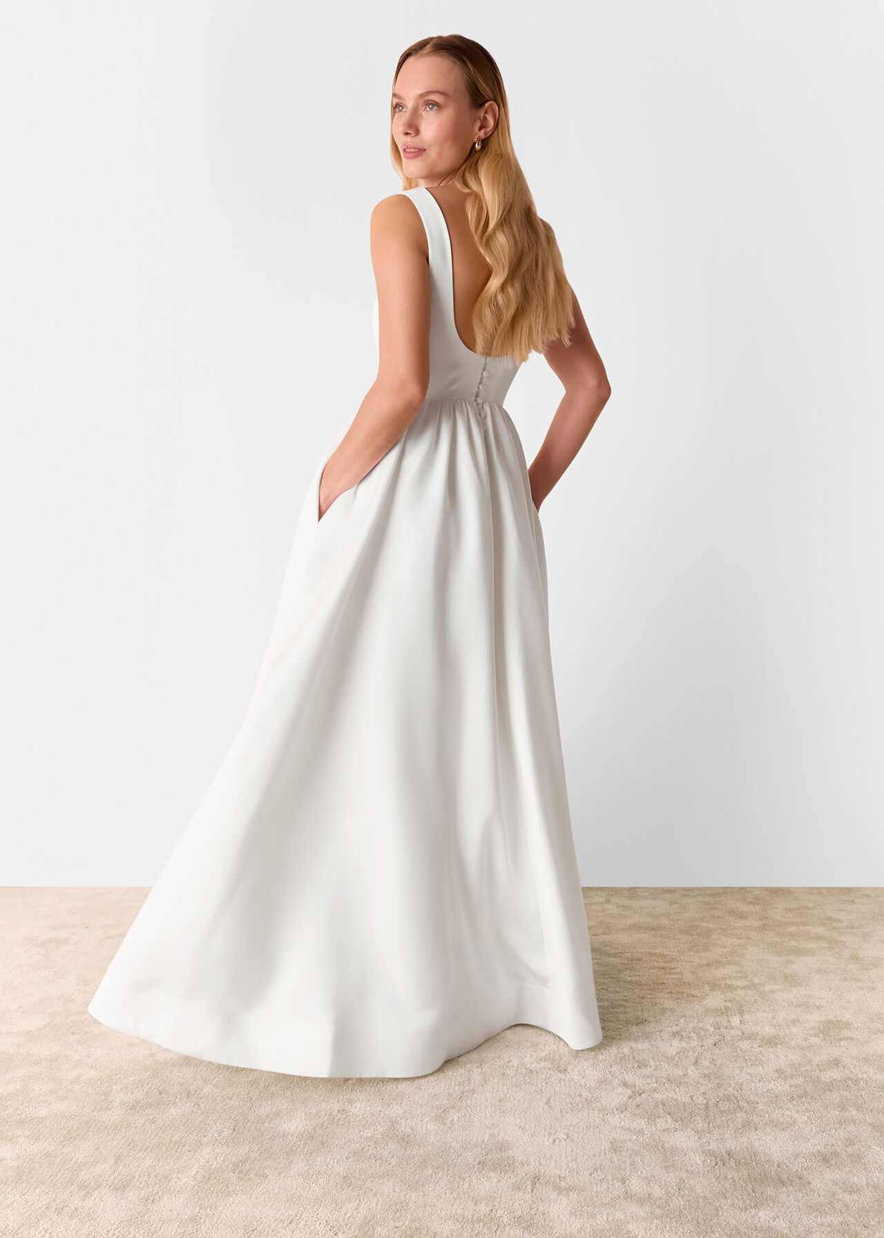 Ivory Lettie Wedding Dress WHISTLES Whistles UK