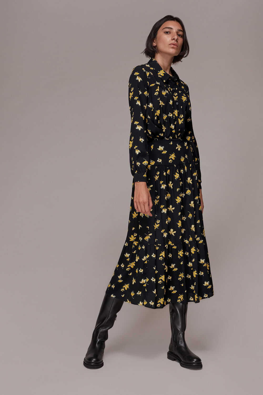 Bridget Falling Floral Skirt