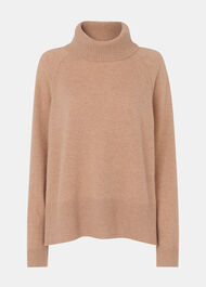 Petite Cashmere Roll Neck