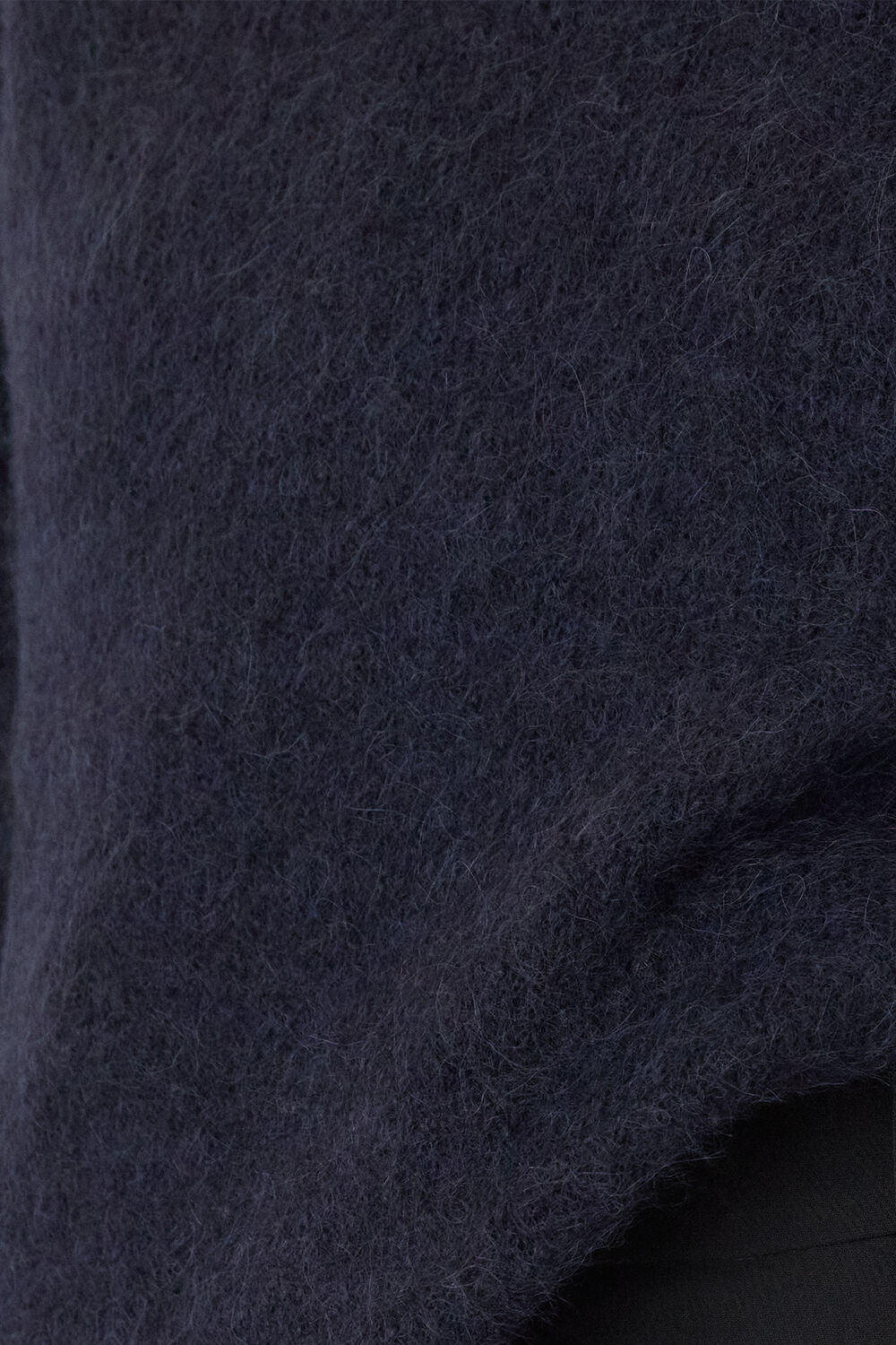 Black Harriet Tapered Crepe Trouser