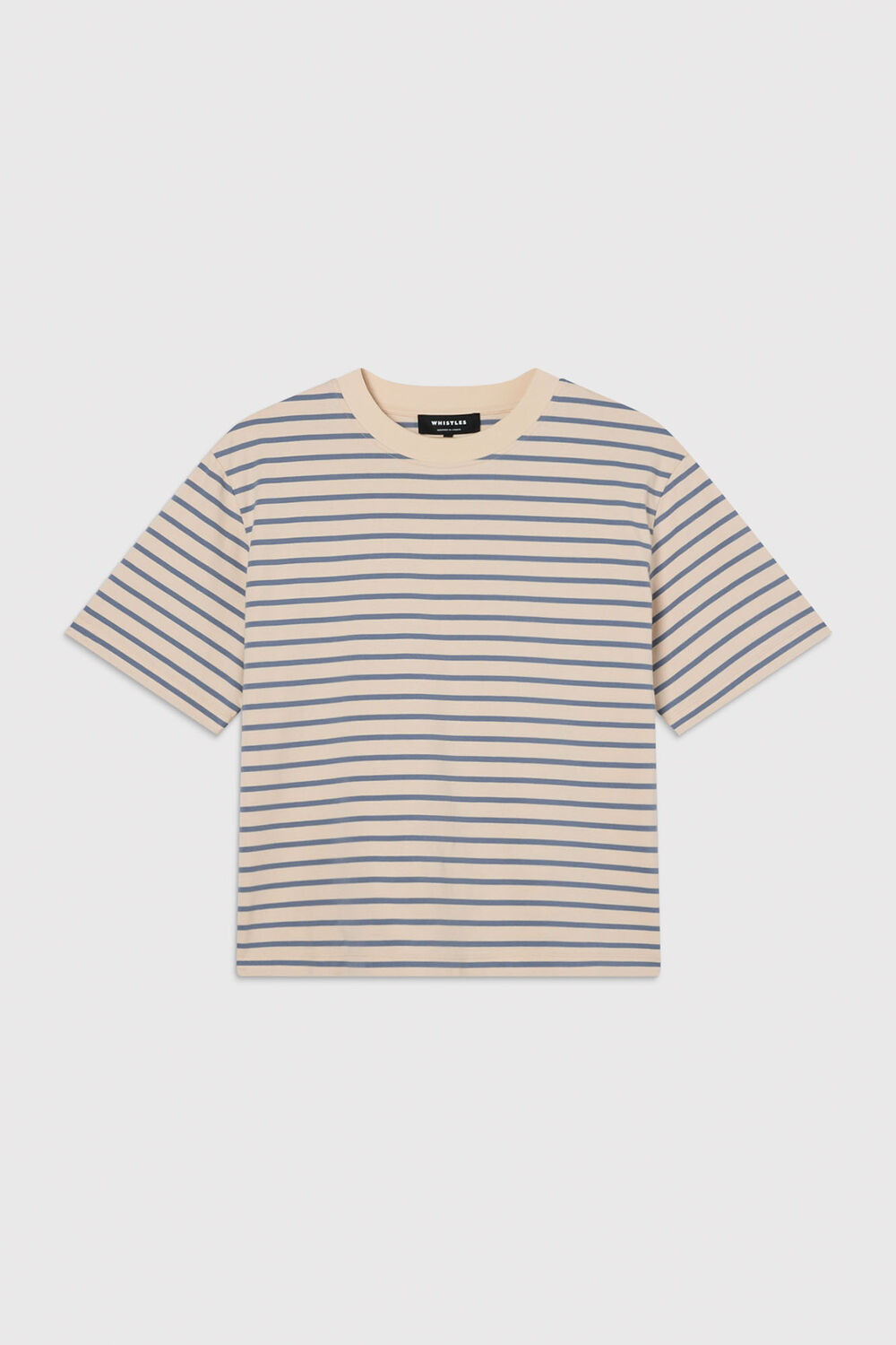 Stripe Relaxed Cotton T-shirt