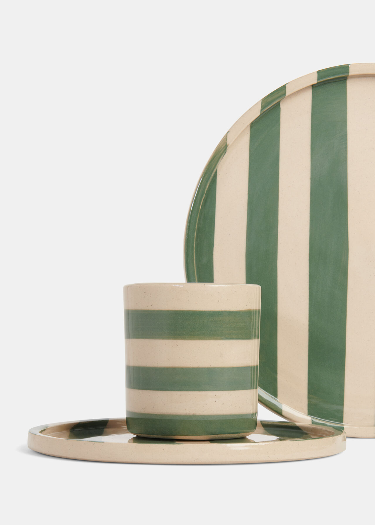 KS Duci Stripe Dinner Plate