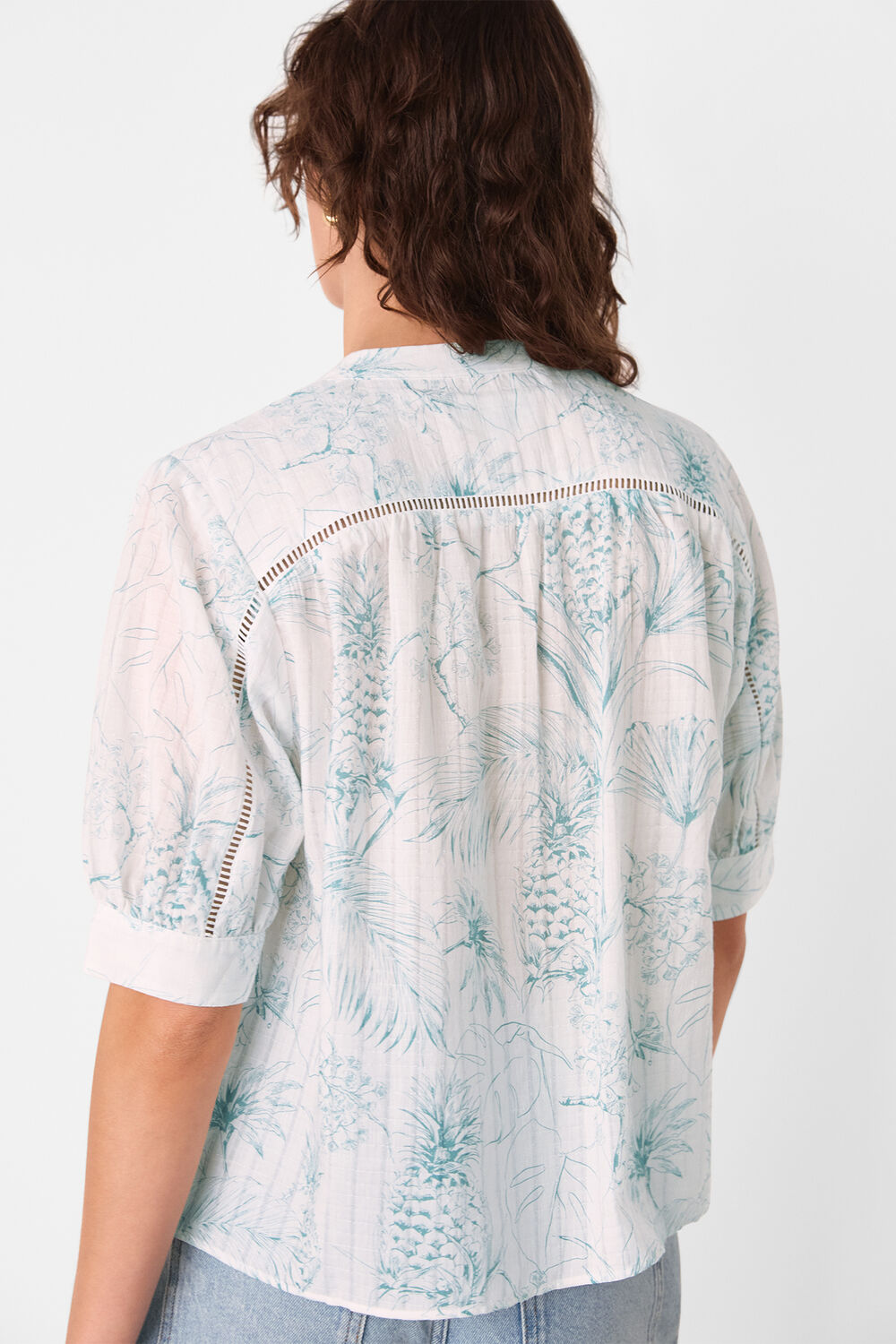 Pineapple Textured Shirt