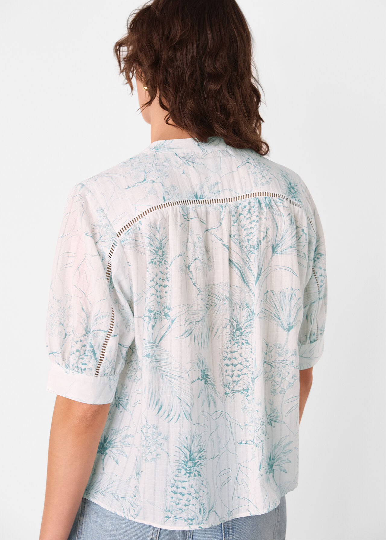 Pineapple Textured Shirt