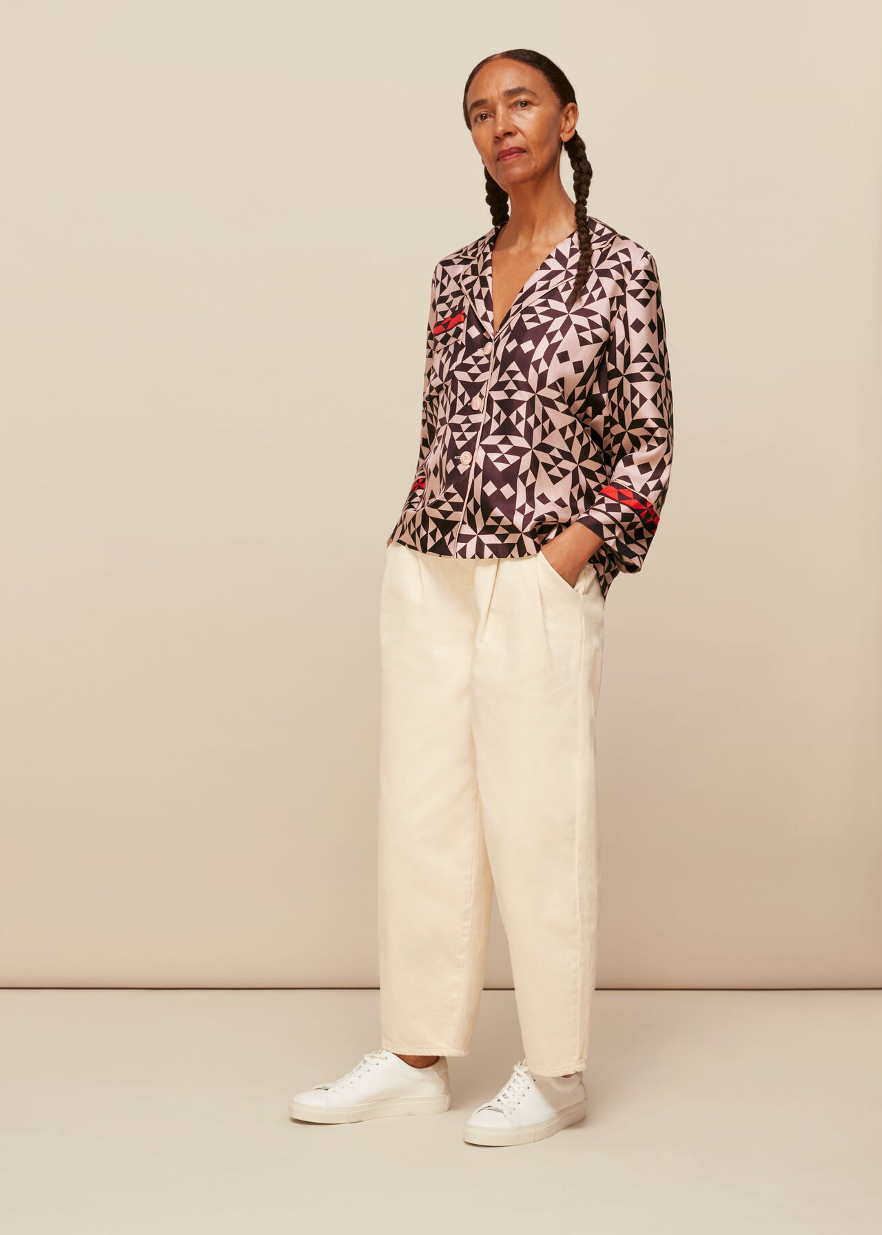 Kaleidoscope Silk Shirt