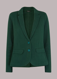 Slim Fit Jersey Jacket