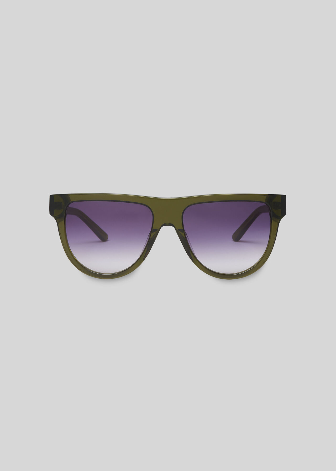 Elia Aviator Sunglasses Green