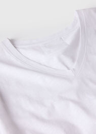 Willa V-Neck Cap Sleeve Tee