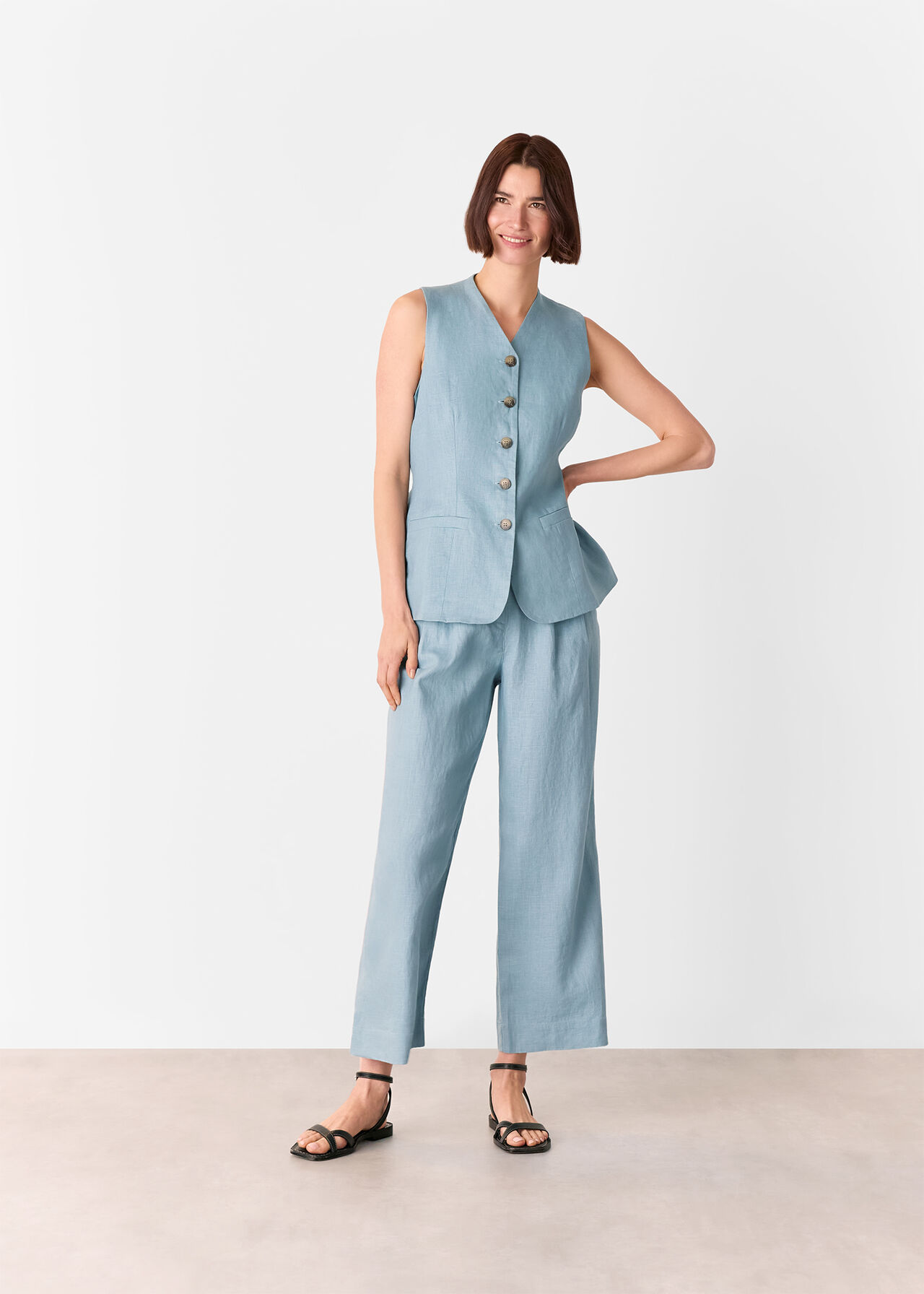 Millie Linen Trouser