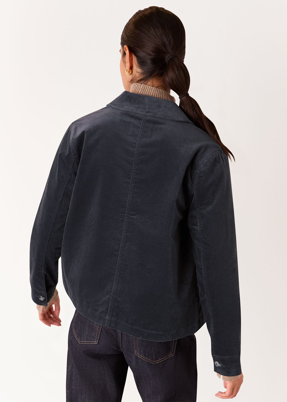 Nat Brushed Cotton Jacket