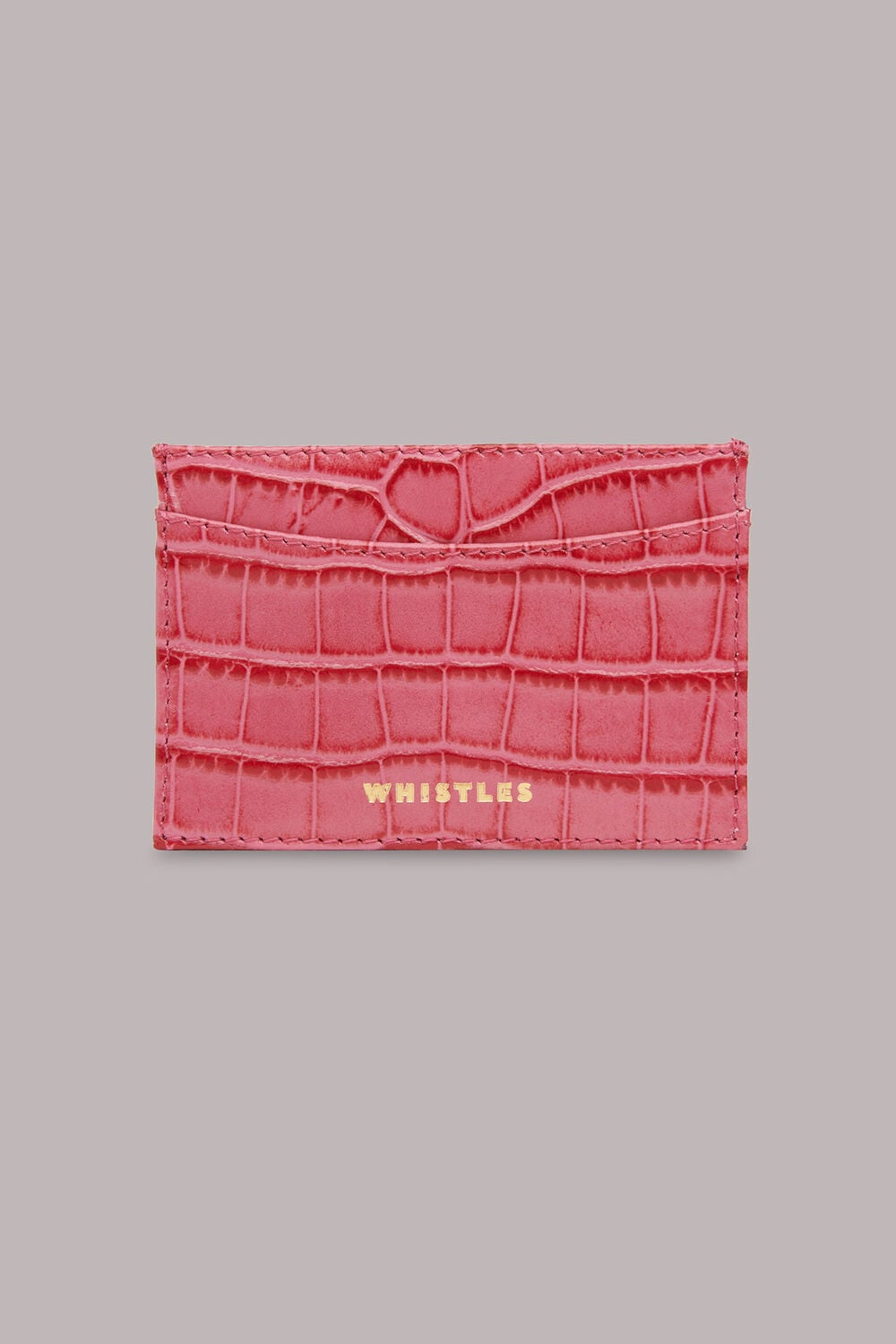 Shiny Croc Card Holder