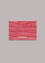 Shiny Croc Card Holder