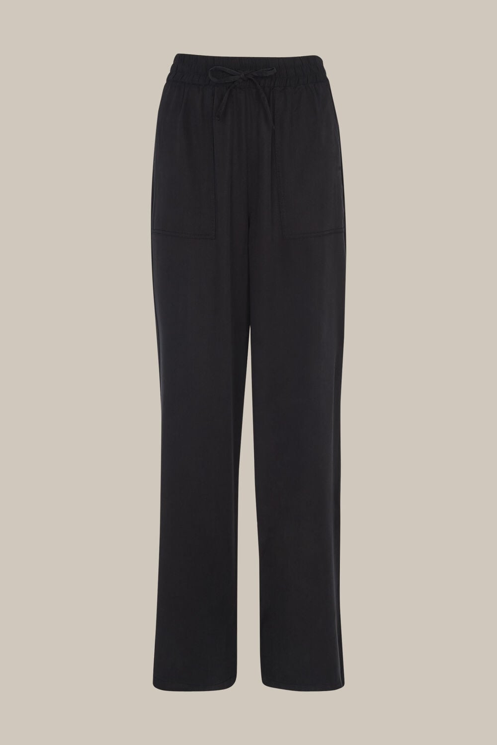 Washed Wide Leg Trouser