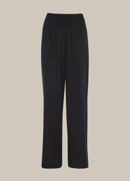 Washed Wide Leg Trouser
