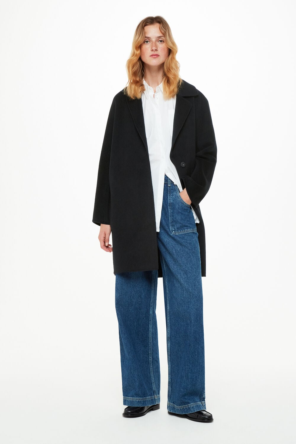 Julia Wool Double Faced Coat