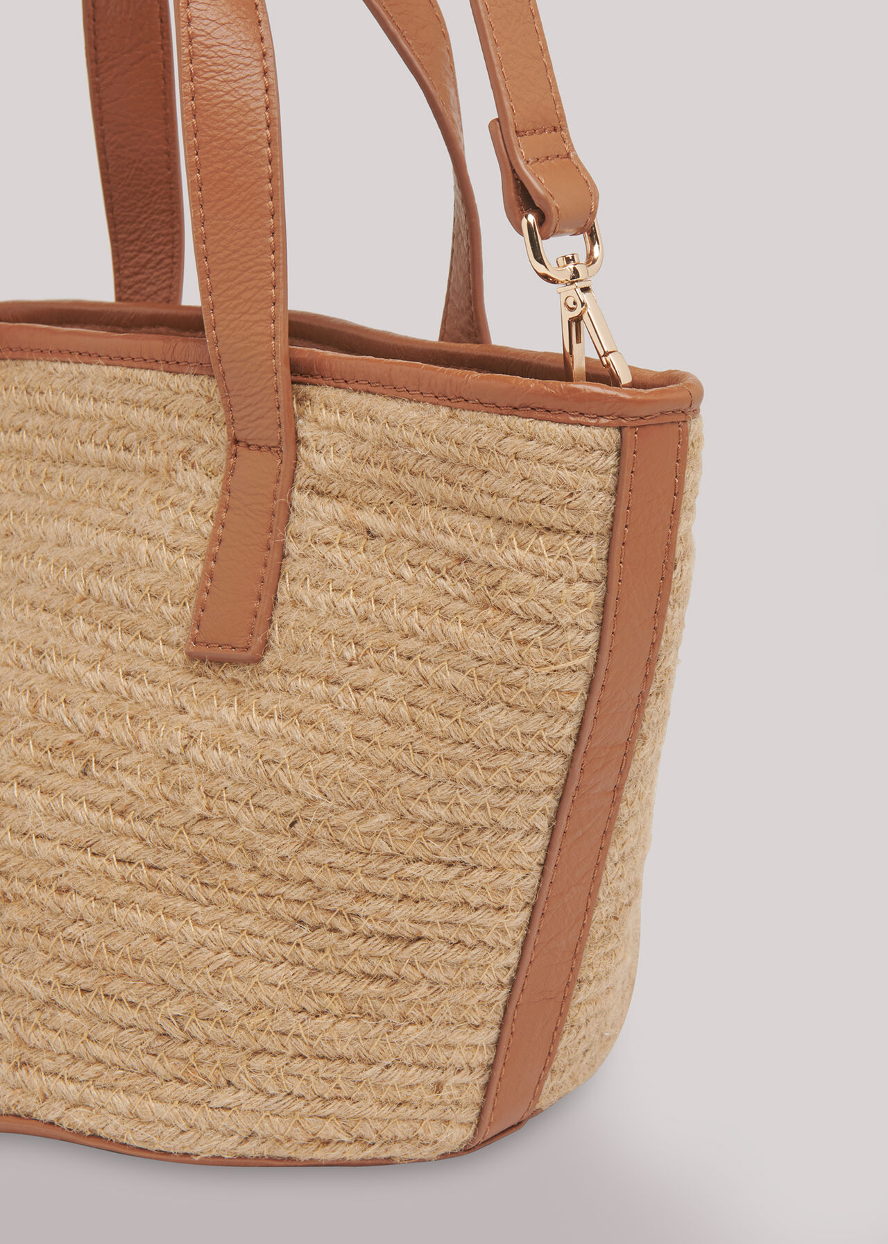 Leena Jute Crossbody Bag