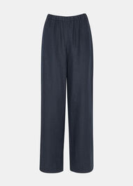 Elasticated Linen Trouser