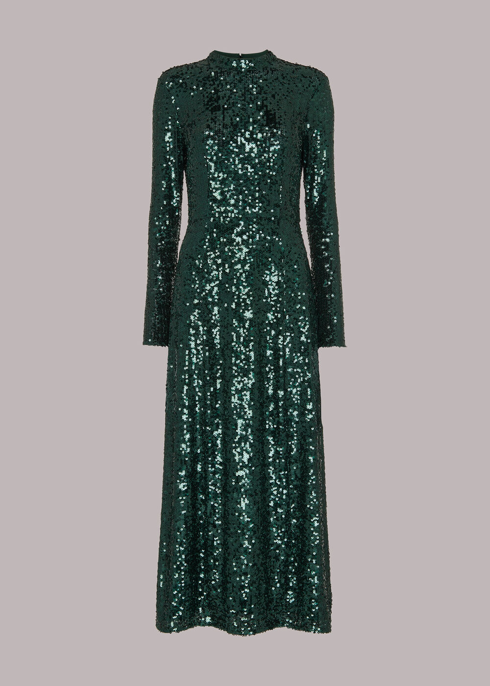 Minimal Sequin Midi Dress
