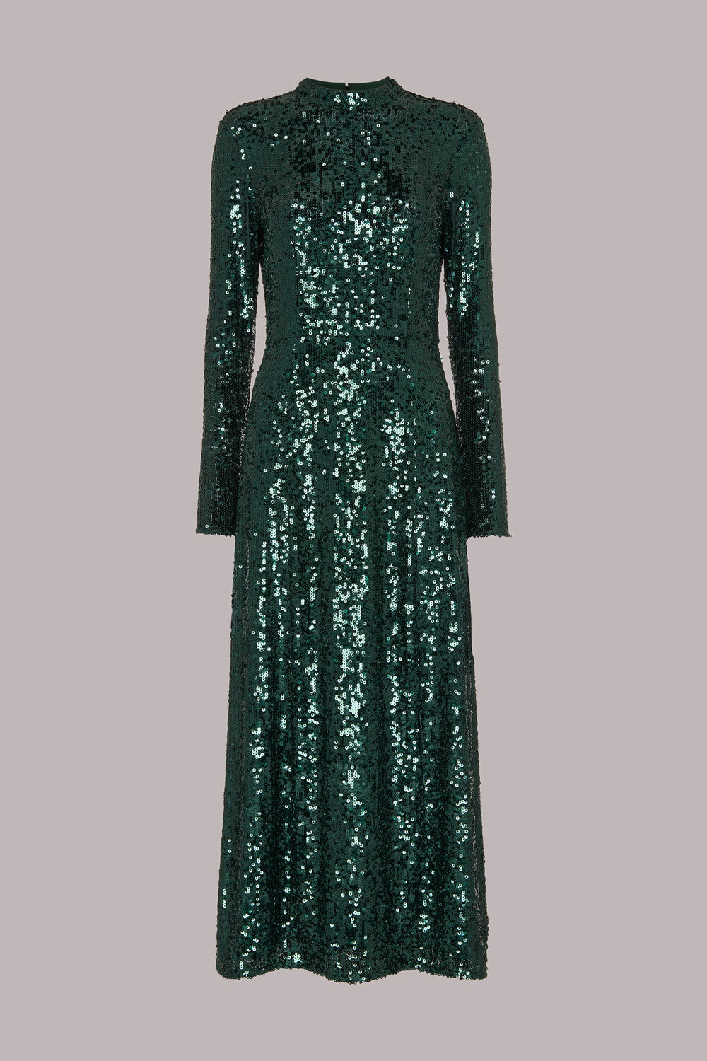 Minimal Sequin Midi Dress
