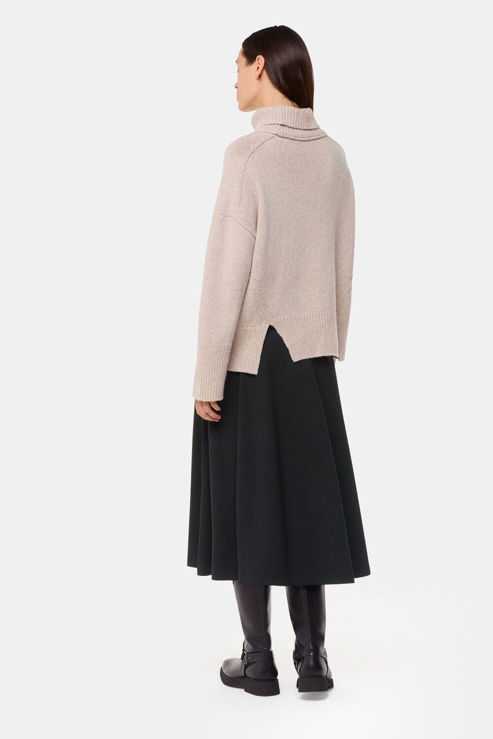 Ponte Full Skirt