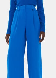 Harper Crepe Wide Leg Trouser