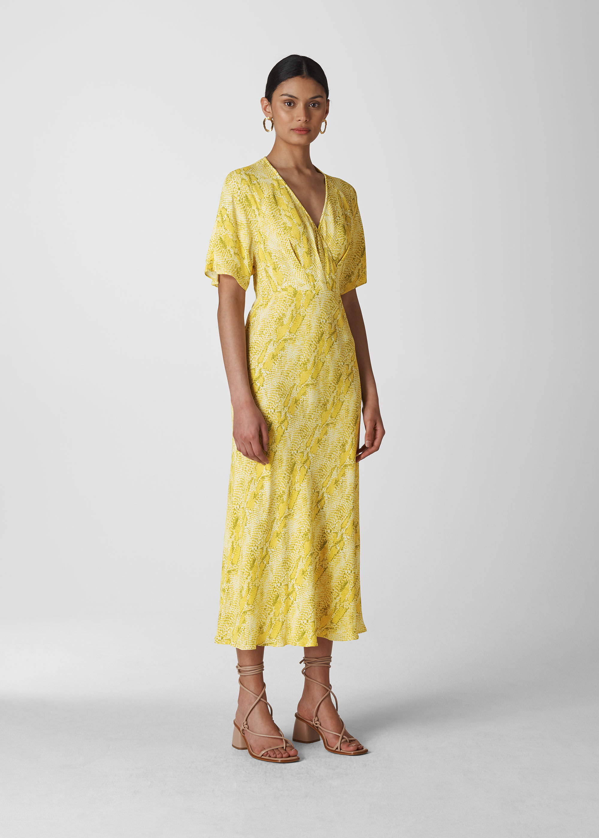 Python Print Midi Dress
